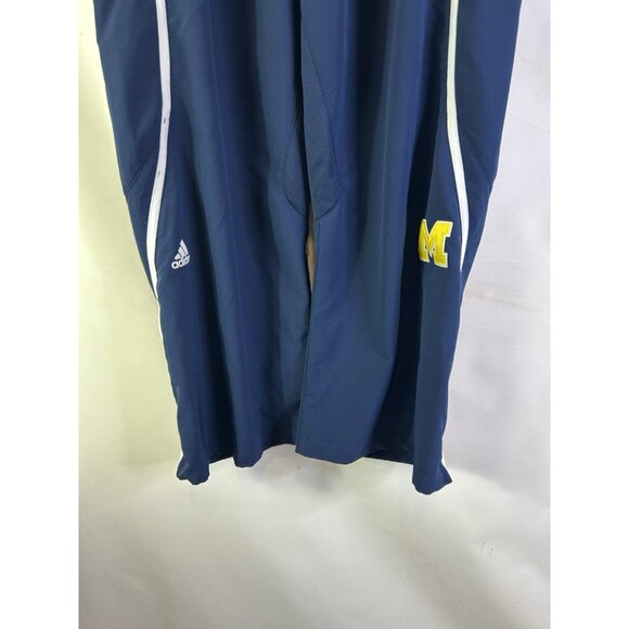 Adidas Team Issued University of Michigan Color Block Baggy Basketball Pants - Picture 3 of 7